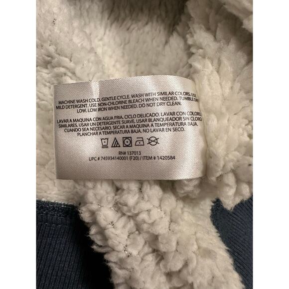 Orvis Fleece Lined Zip Hoodie Men’s L EUC Outdoorsy Sherpa Hoodie - Picture 8 of 8